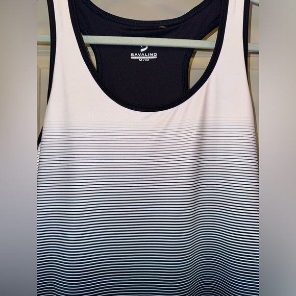 SAVALINO Darcy Dress Navy size M - Picture 3 of 16